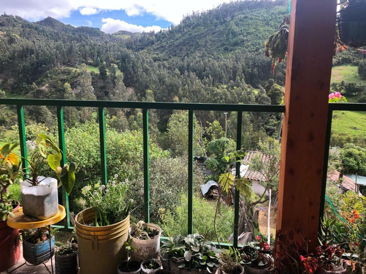 Hospedaje Bella Vista Monguí Kültér fotó